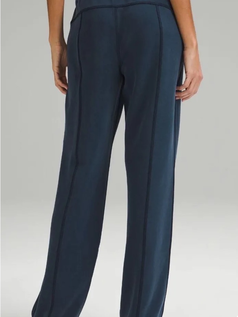 lululemon athletica Navy Wide-Leg Drawstring Pants - Picture 2 of 4